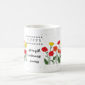 Août Mug Fleur de naissance avec sens Fleur (Centre)