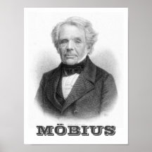 Août Poster Ferdinand Möbius
