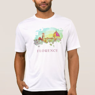 ** AP12 Firenze Florence Panorama Italië T-shirt