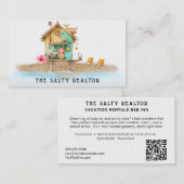*~* AP13 REALATOR Beach Rentals 5 B&B Inn Visitekaartje (Voorkant / Achterkant)