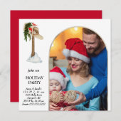 *~* AP20 PHOTO Kerstfeestdag Geometrisch Kaart (Voorkant / Achterkant)