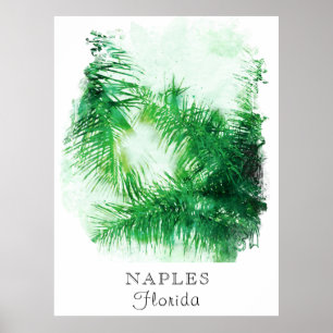 *~* AP25 Reizen personaliseer Tropische palmbomen Poster