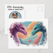 *~AP48 PHOTO Invitation Révélation du Sexe Dragon  (Devant / Derrière)