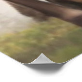 *~* AP49 Kudde MOOSE Stream Forest Natuur Poster (Hoek)