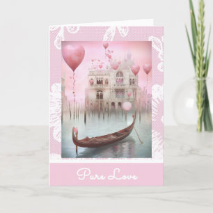 ** AP51 Love Boat Hearts Romantische Valentijn 4 Feestdagen Kaart