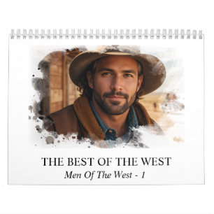 *~* AP59 Mannen Man Wild West Cowboy 1 Kalender