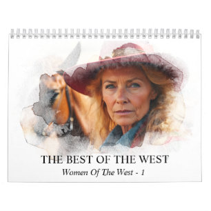 *~* AP59 Vrouwen Vrouw Wild West Cowgirl 1 Kalende Kalender