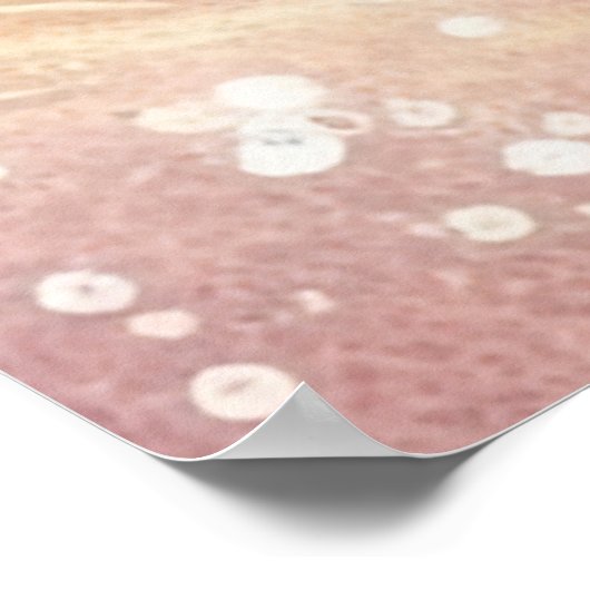 *~* AP60 Glitter Coastal Ocean Sand Beach Wave Zee Poster