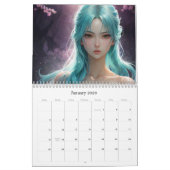 *~* AP60 Magical Mermaids Muses Sea 1 Calendrier (Jan 2026)