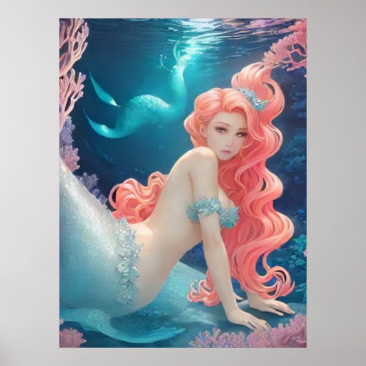 ** AP60 Water Goddess Fantasy Zee Zeemeermin 20 Poster (Voorkant)