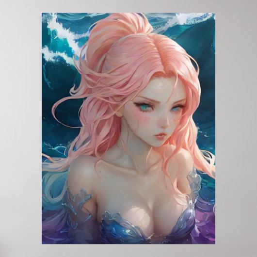 ** AP60 Water Goddess Fantasy Zee Zeemeermin 26 Poster (Voorkant)