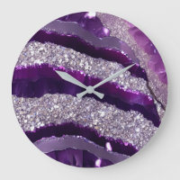 *~* AP66 Glam QR Lavende Paarse Zilveren Glitter