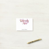 *~* AP85 12 Bloemen Dankbaarheid Manifest AL AM Post-it® Notes (Op bureau)