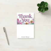 *~* AP85 Dankbaarheid Manifestatie Bloemen Tulpen Post-it® Notes (Kantoor)