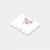 *~* AP85 Floral - Dankjewel Manifest Post-it® Notes (Schuin)