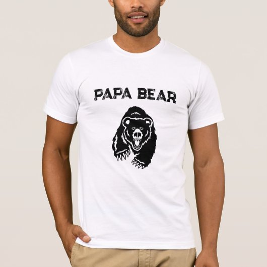 *~* AP86 Opladen PAPA BEER Vaderdag T-shirt (Voorkant)