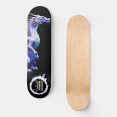 *~* AP88 Elementaire Metallic Draak Mond Blush Skateboard (Voorkant)