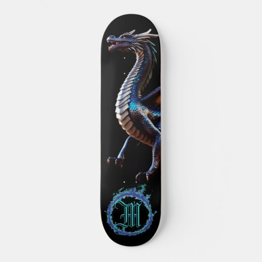 *~* AP88 Elementaire Metallic Fierce Blauwgroen Dr Skateboard (Voorkant)