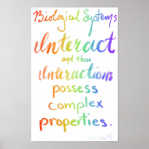 AP Biology Big Idee Vier Poster