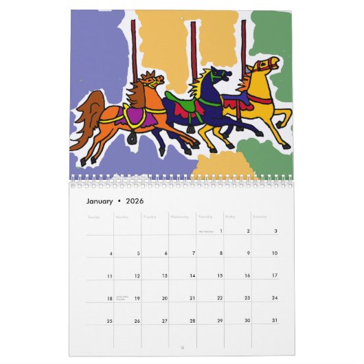 AP calendrier 2013 d'art populaire (Jan 2026)