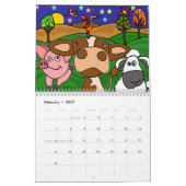 AP calendrier 2013 d'art populaire (Feb 2027)