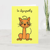 AP - Carte de sympathie de chat (Devant)