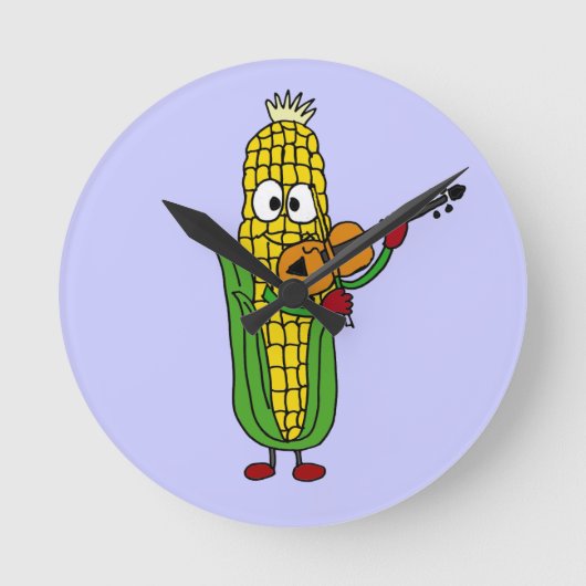 AP- Corn-afspeelvenster of Violin-klok Ronde Klok (Voorkant)