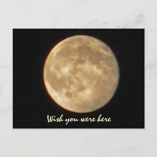AP- Funny Wish dat je hier was briefkaart (Voorkant)