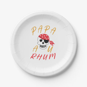apa Au Rhum Drinker Funny Humor Papieren Bordje
