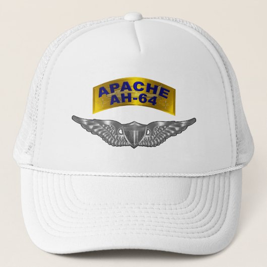 Apache AH64 Trucker Pet (Voorkant)