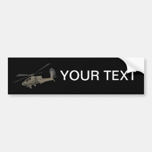 Apache AH-64 Bumpersticker
