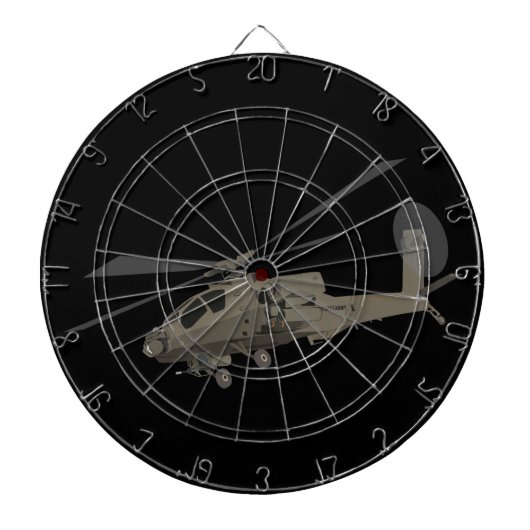 Apache AH-64 Dartbord (Voorkant)