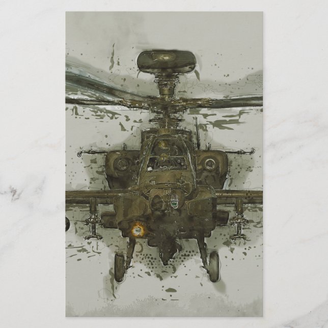 Apache Attack Helikopter (Voorkant)