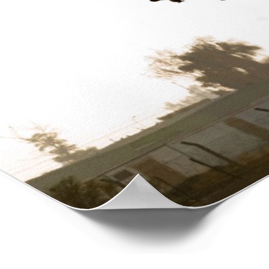 Apache Attack Helikopter Poster (Hoek)