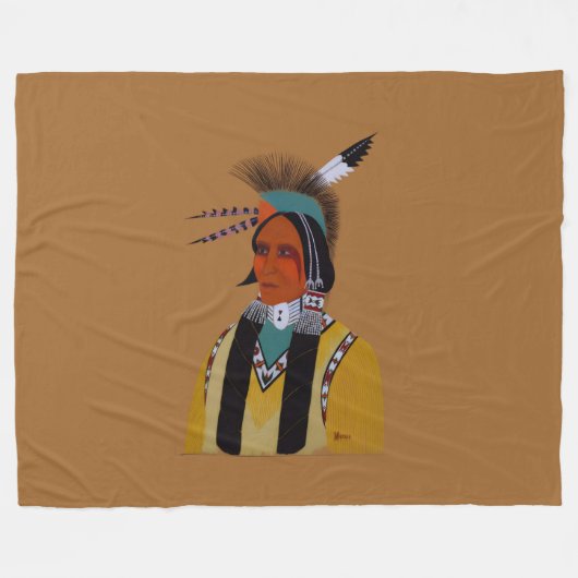 Apache Ben Fleece Deken (Voorkant (Horizontaal))