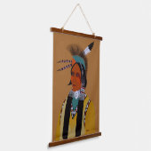 Apache Ben Hangend Wandkleed (Gebogen)