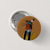 Apache Ben Ronde Button 3,2 Cm (Voorkant /achterkant)