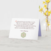 Apache bénissant la carte de voeux (Fleur jaune)