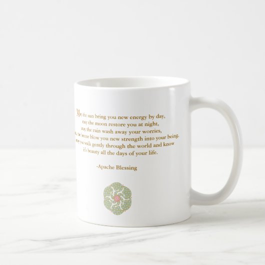 Apache Bienheureuse Mug (Droite)