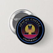 Apache Coffee™ Button (Voorkant /achterkant)