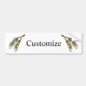 Apache Feathers Thunder_Cove Bumpersticker (Voorkant)