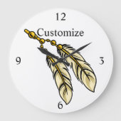 Apache Feathers Thunder_Cove Grote Klok (Voorkant)