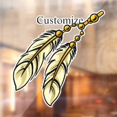 Apache Feathers Thunder_Cove Raamsticker (Vel 2)