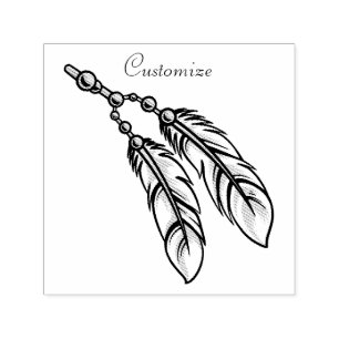 Apache Feathers Thunder_Cove Zelfinktende Stempel