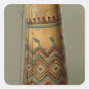 Apache fiddle uit Arizona Vierkante Sticker