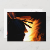 "Apache Fire" Briefkaart (Voorkant / Achterkant)