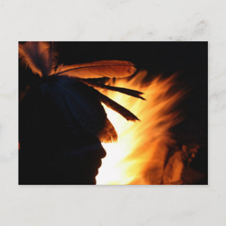 "Apache Fire" Briefkaart