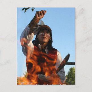 "Apache gebed" Briefkaart