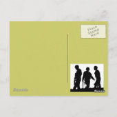 Apache Helicopter Air Wings Destiny Briefkaart (Achterkant)