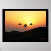 APACHE HELICOPTER POSTER (Voorkant)